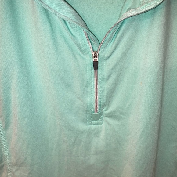 Comfy mint green workout pullover long sleeve! Size large - Picture 3 of 4